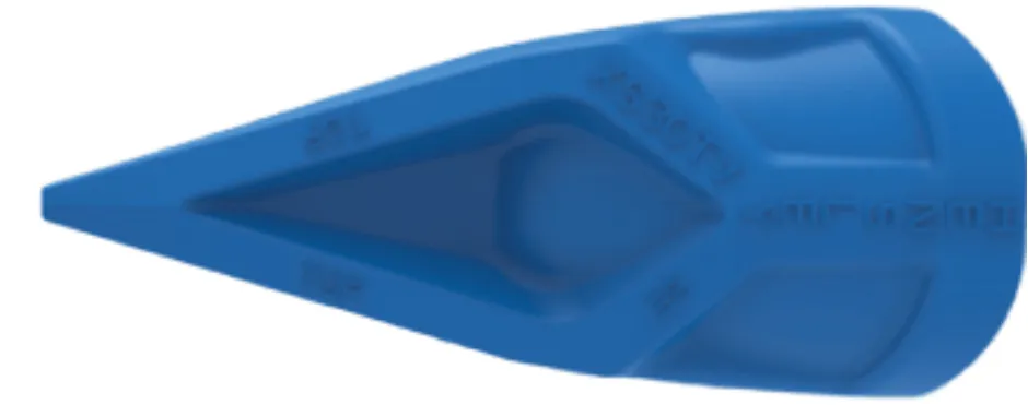 Hensley Bucket Point XS30T K30t Tiger Tip