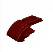 HENSLEY J-BOLT Lip Guard LS3001000J2B Læbetykkelse 3 tommer